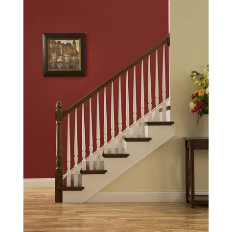 Our 1x10 34" x 9-14" white oak boards come ready to stain. . 16 ft red oak handrail